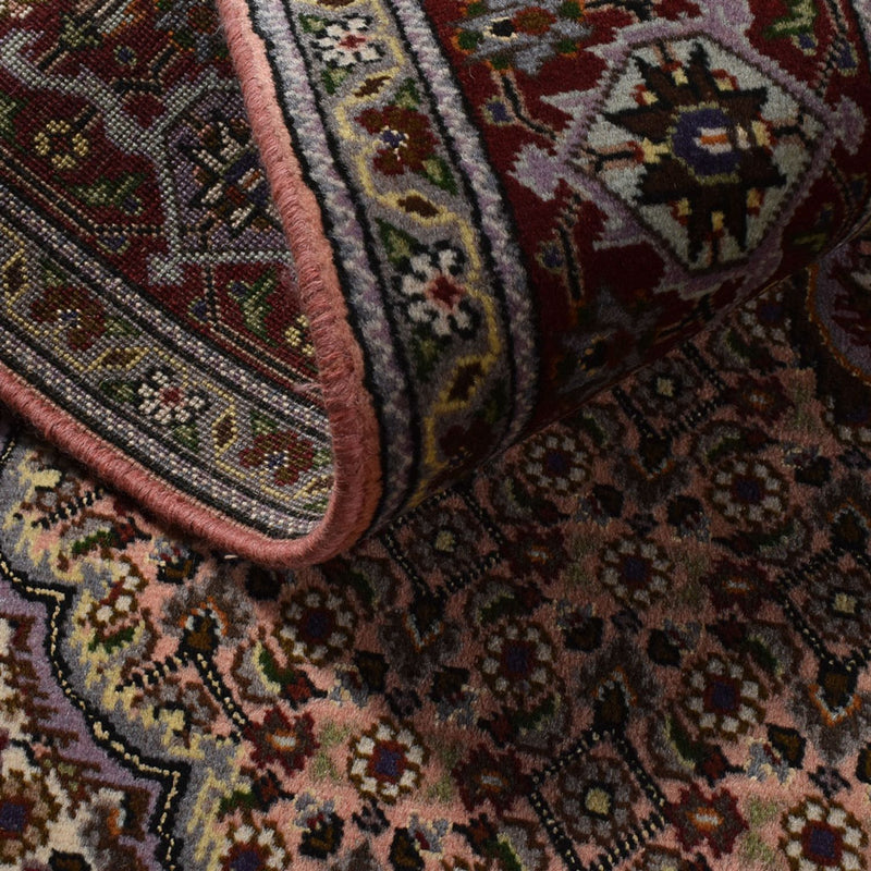 Persisk tæppe - Tabriz - Royal - 202 x 150 cm - lys brun