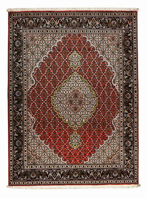 Persisk tæppe - Tabriz - Royal - 200 x 148 cm - rød