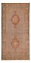 Løber Persisk tæppe - Tabriz - Royal - 403 x 200 cm - lys brun