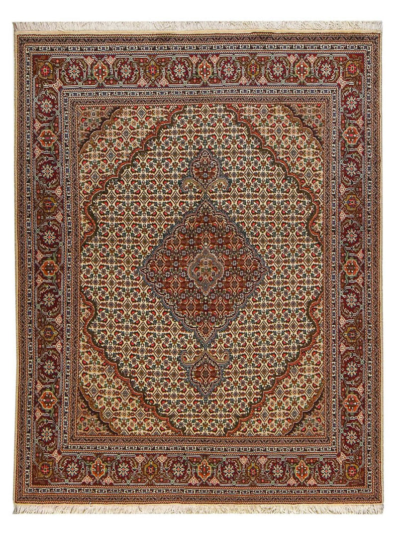 Persisk tæppe - Tabriz - Royal - 200 x 152 cm - sand