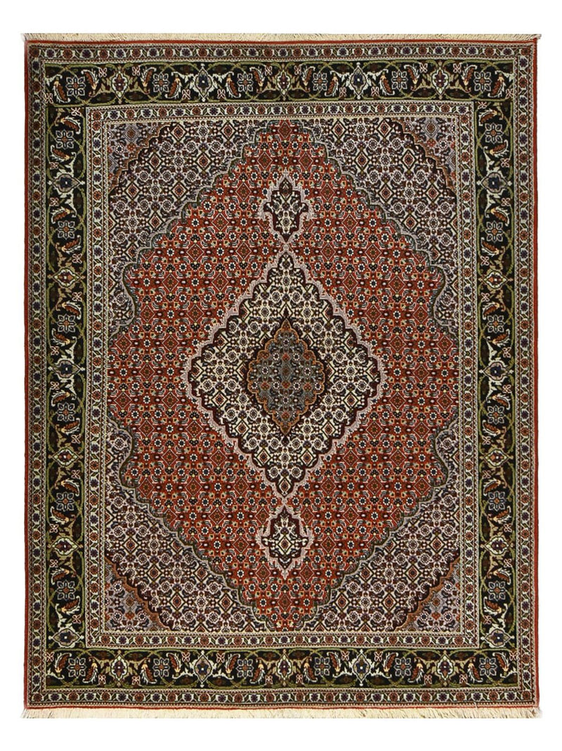 Persisk tæppe - Tabriz - Royal - 200 x 152 cm - rust