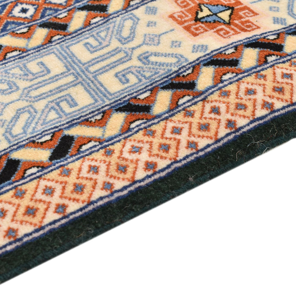 Løber Persisk tæppe - Tabriz - Royal - 182 x 77 cm - mørkeblå