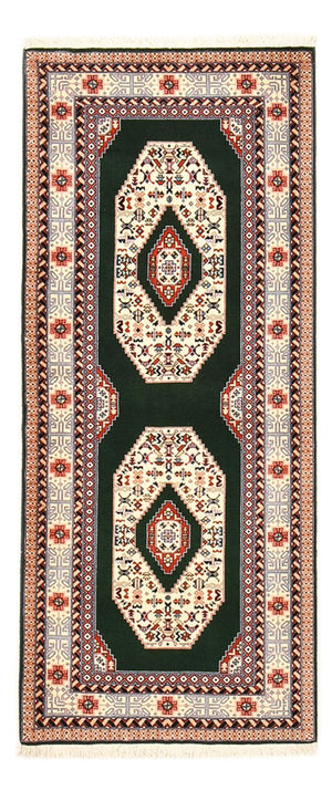 Løber Persisk tæppe - Tabriz - Royal - 182 x 75 cm - mørkeblå