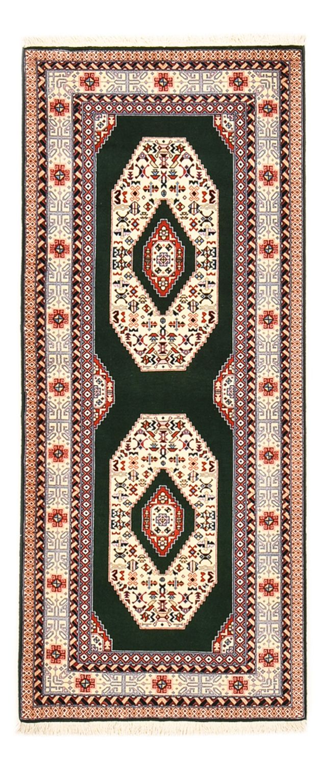 Løber Persisk tæppe - Tabriz - Royal - 182 x 75 cm - mørkeblå