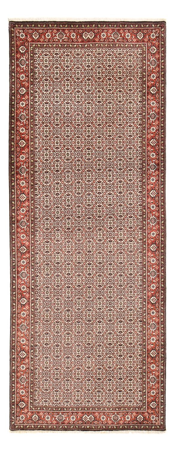 Løber Persisk tæppe - Bijar - 402 x 153 cm - rust