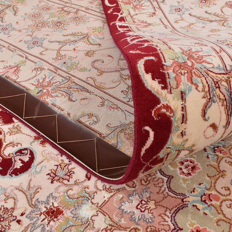 Persisk tæppe - Tabriz - Premium - 359 x 251 cm - rød