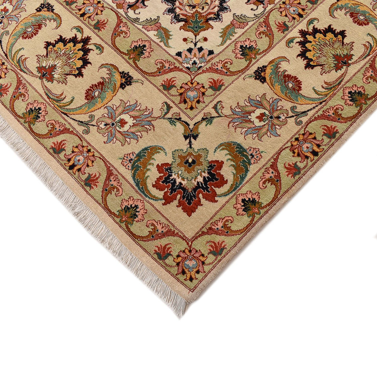 Persisk tæppe - Tabriz - Royal - 362 x 260 cm - beige
