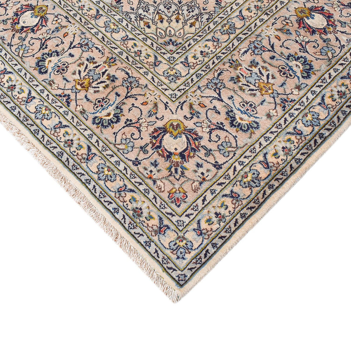 Persisk tæppe - Keshan - Royal - 346 x 250 cm - sand