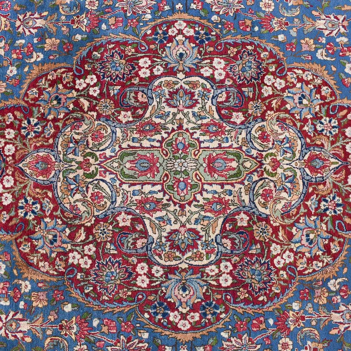 Persisk tæppe - Royal - 485 x 346 cm - blå