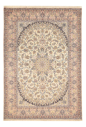 Persisk tæppe - Isfahan - Premium - 370 x 254 cm - beige