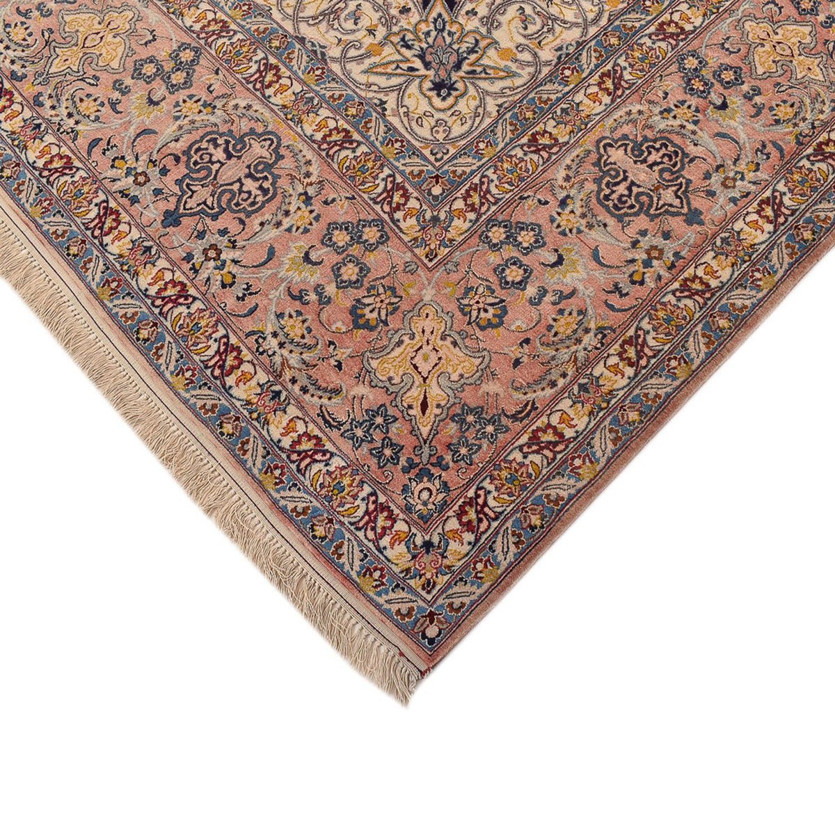 Persisk tæppe - Isfahan - Premium - 370 x 254 cm - beige