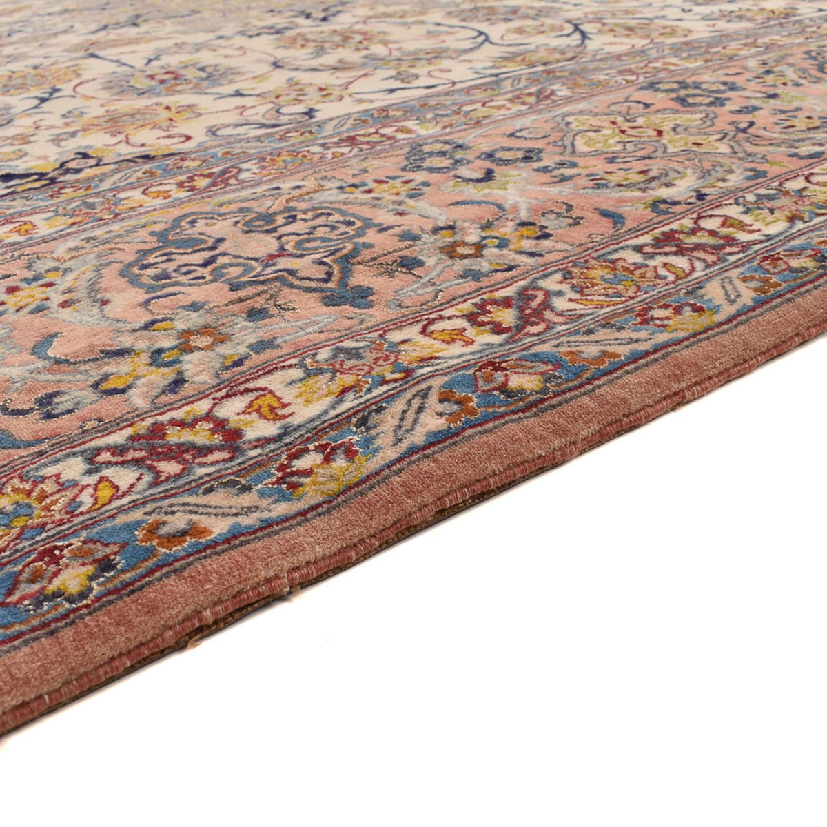 Persisk tæppe - Isfahan - Premium - 370 x 254 cm - beige