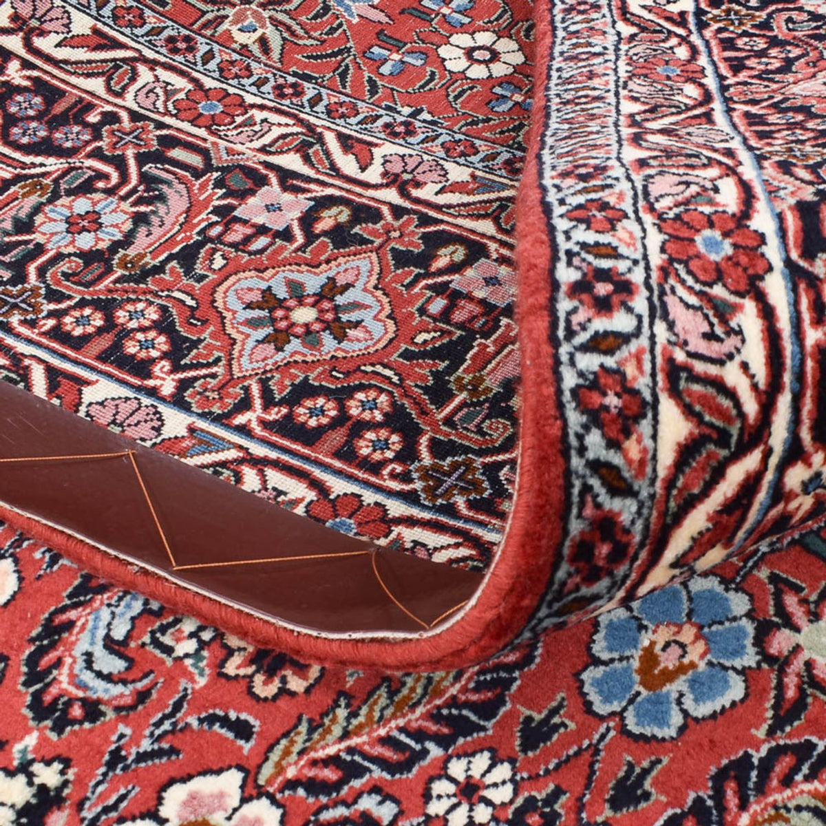 Løber Persisk tæppe - Bijar - 390 x 204 cm - rust