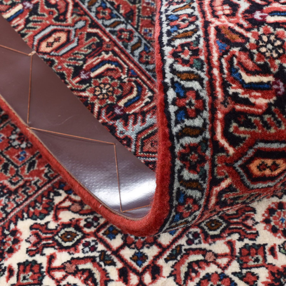 Løber Persisk tæppe - Bijar - 400 x 74 cm - brun