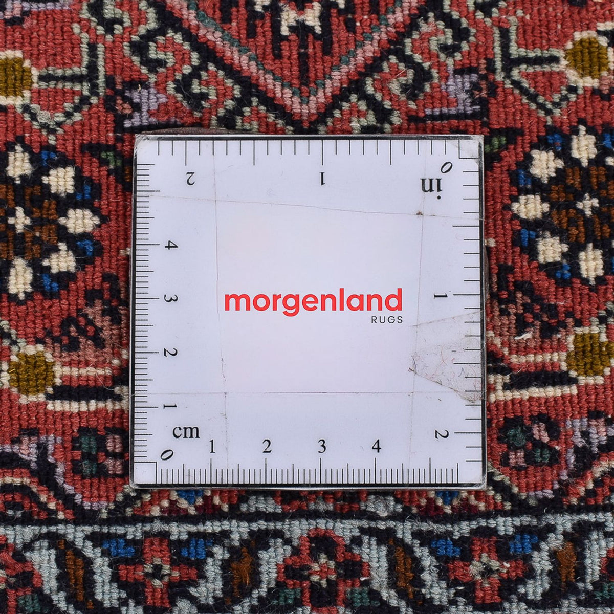 Løber Persisk tæppe - Bijar - 400 x 74 cm - brun