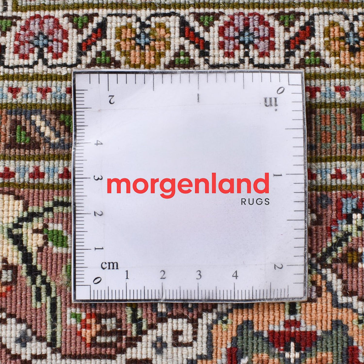 Løber Persisk tæppe - Tabriz - Royal - 400 x 202 cm - lysrød