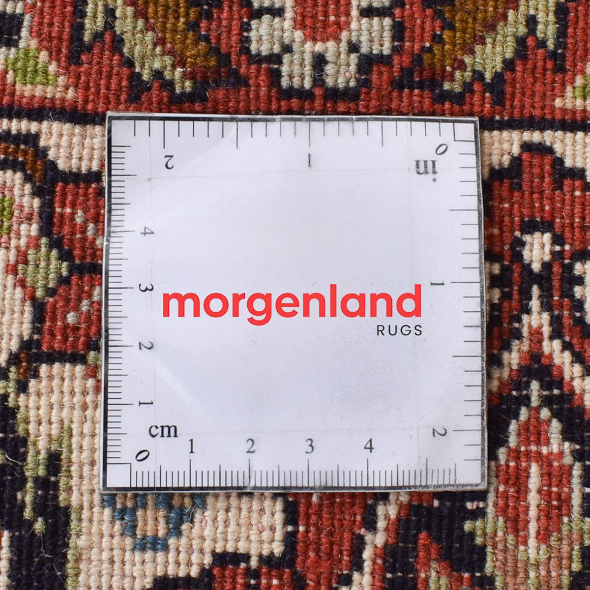 Persisk tæppe - Bijar - 397 x 246 cm - rød