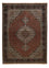 Persisk tæppe - Tabriz - Royal - 203 x 150 cm - mørkerød