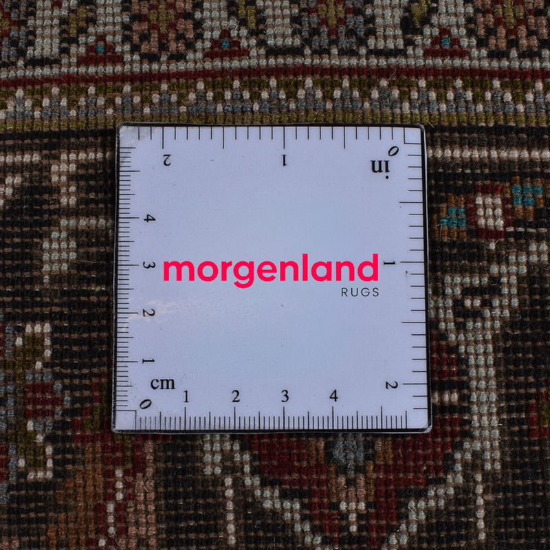 Persisk tæppe - Tabriz - Royal - 203 x 150 cm - mørkerød