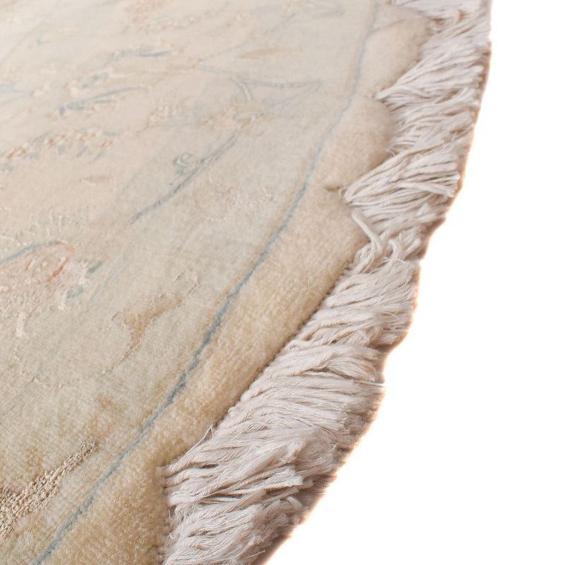 Persisk tæppe - Tabriz - Premium rundt  - 250 x 250 cm - beige