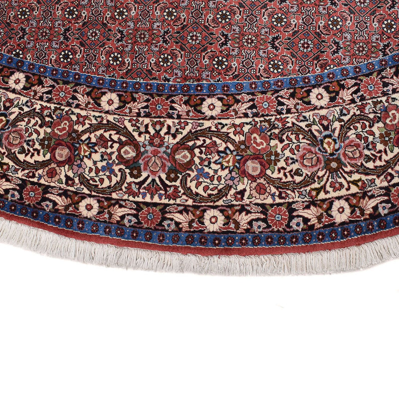 Persisk tæppe - Bijar rundt  - 300 x 300 cm - rust