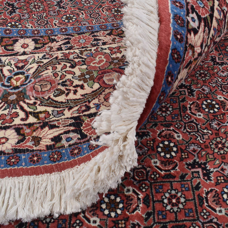 Persisk tæppe - Bijar rundt  - 300 x 300 cm - rust