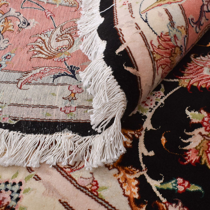 Persisk tæppe - Tabriz - Premium rundt  - 250 x 250 cm - flerfarvet