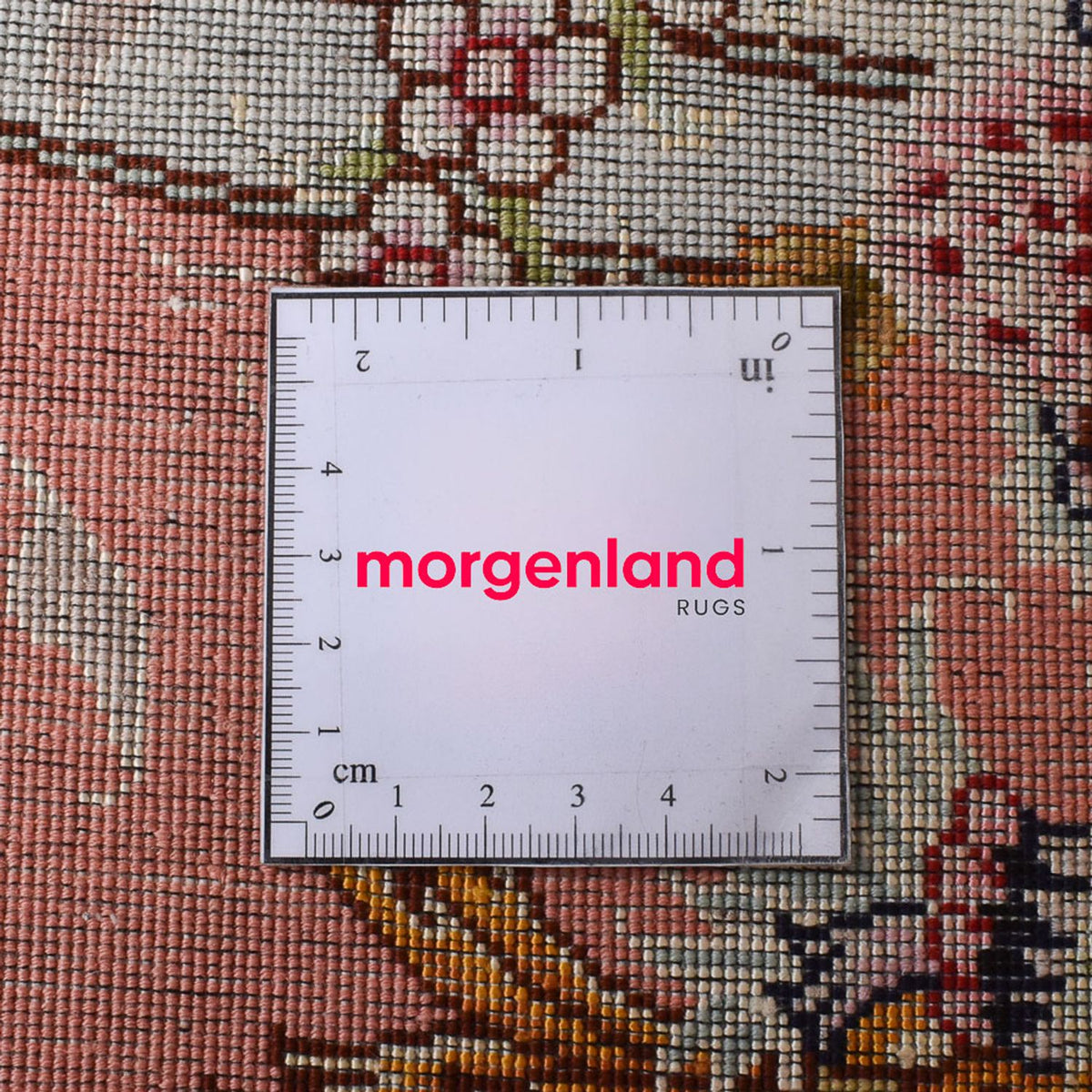 Persisk tæppe - Tabriz - Premium rundt  - 250 x 250 cm - flerfarvet