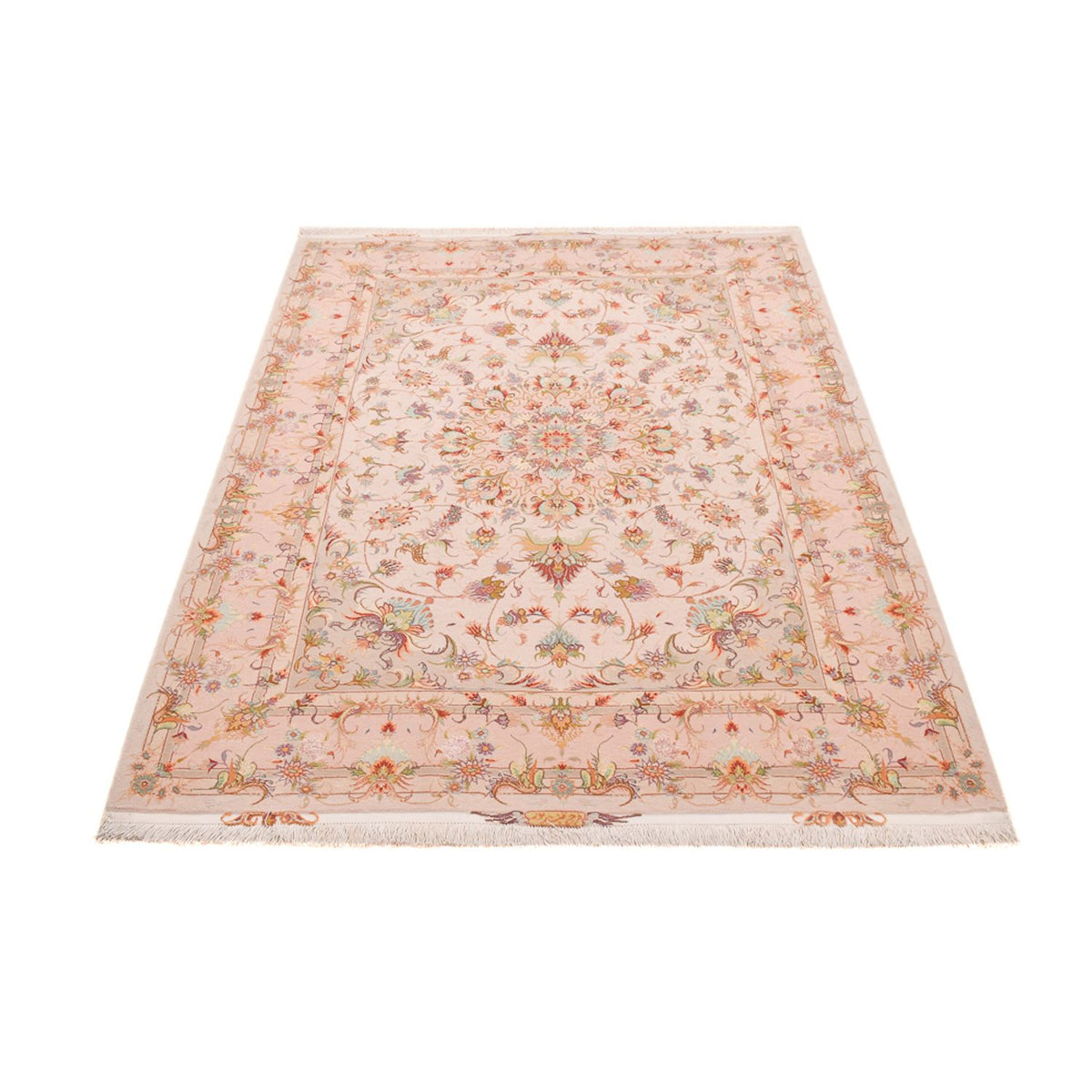 Persisk tæppe - Tabriz - Royal - 203 x 150 cm - beige