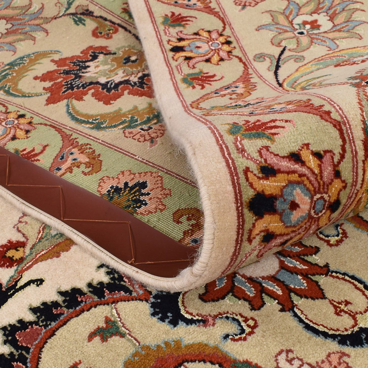 Persisk tæppe - Tabriz - Royal - 365 x 263 cm - beige