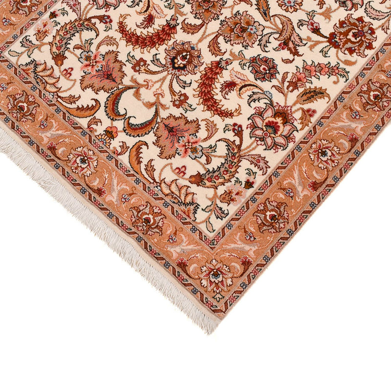 Løber Persisk tæppe - Tabriz - Premium - 314 x 80 cm - beige