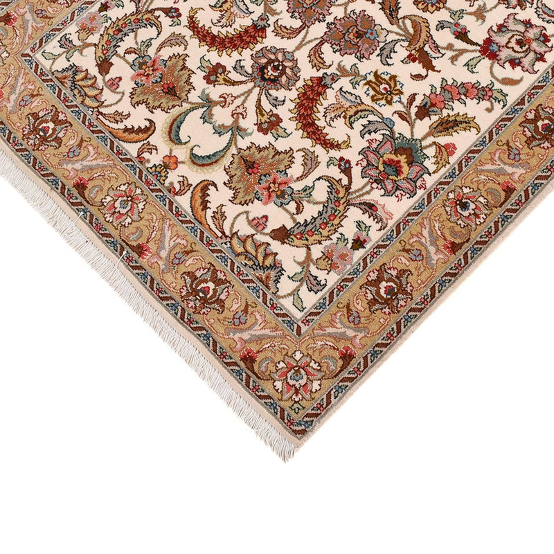 Løber Persisk tæppe - Tabriz - Premium - 307 x 79 cm - karamel