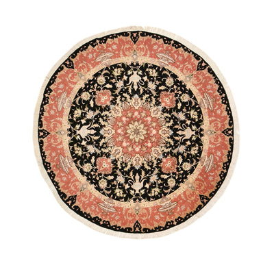 Tabriz - 60 Raj Tæppe 200x200cm - Persisk tæppe