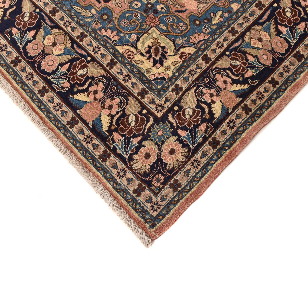 Persisk tæppe - Nomadisk - 300 x 214 cm - lys beige