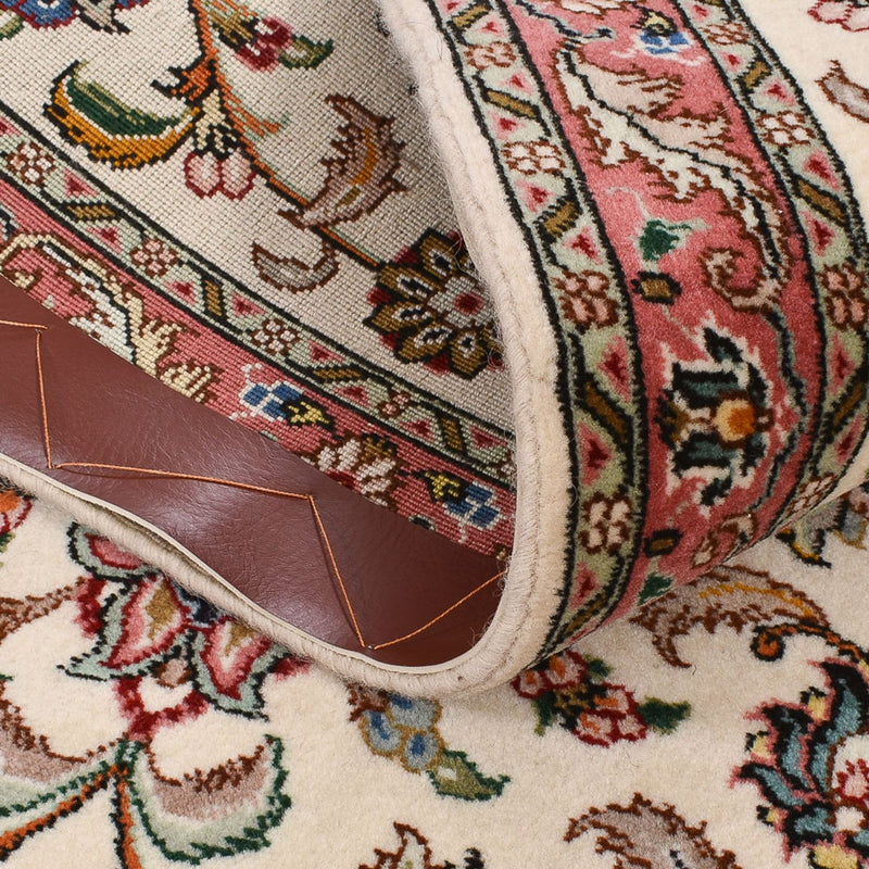 Løber Persisk tæppe - Tabriz - Royal - 295 x 72 cm - sand