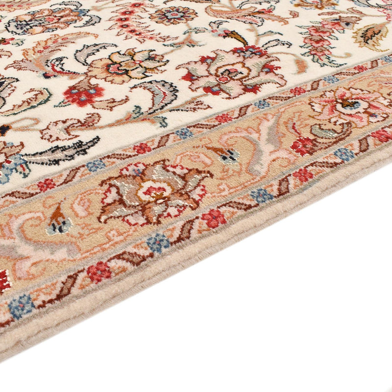 Løber Persisk tæppe - Tabriz - Premium - 320 x 77 cm - karamel