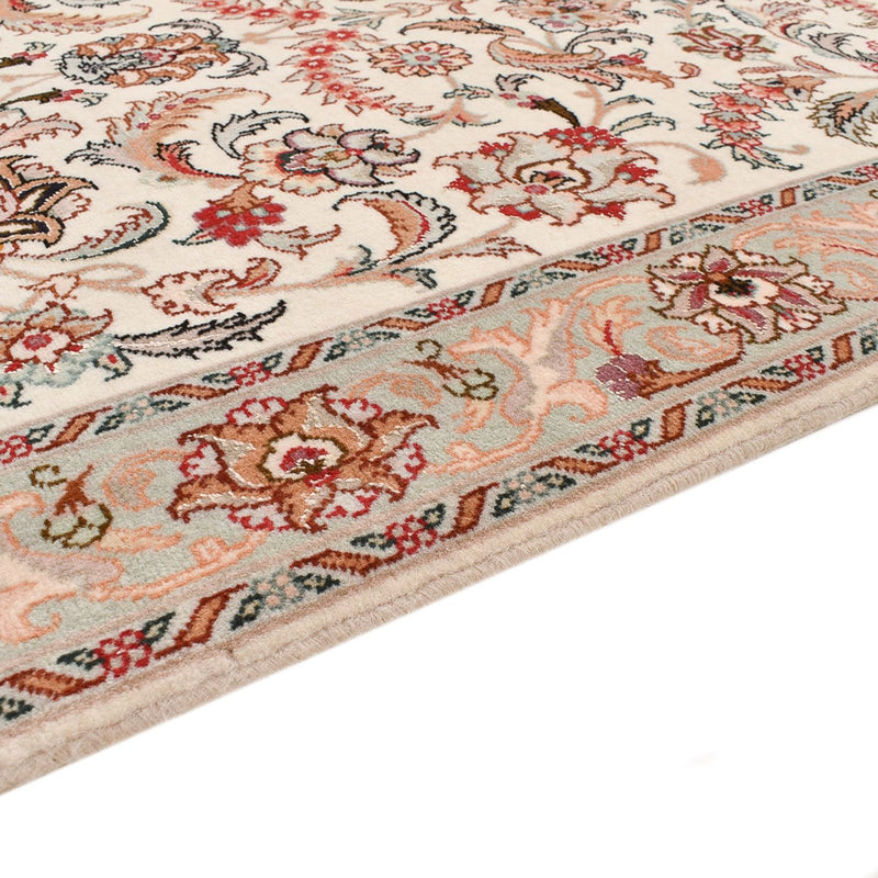 Løber Persisk tæppe - Tabriz - Premium - 315 x 77 cm - karamel