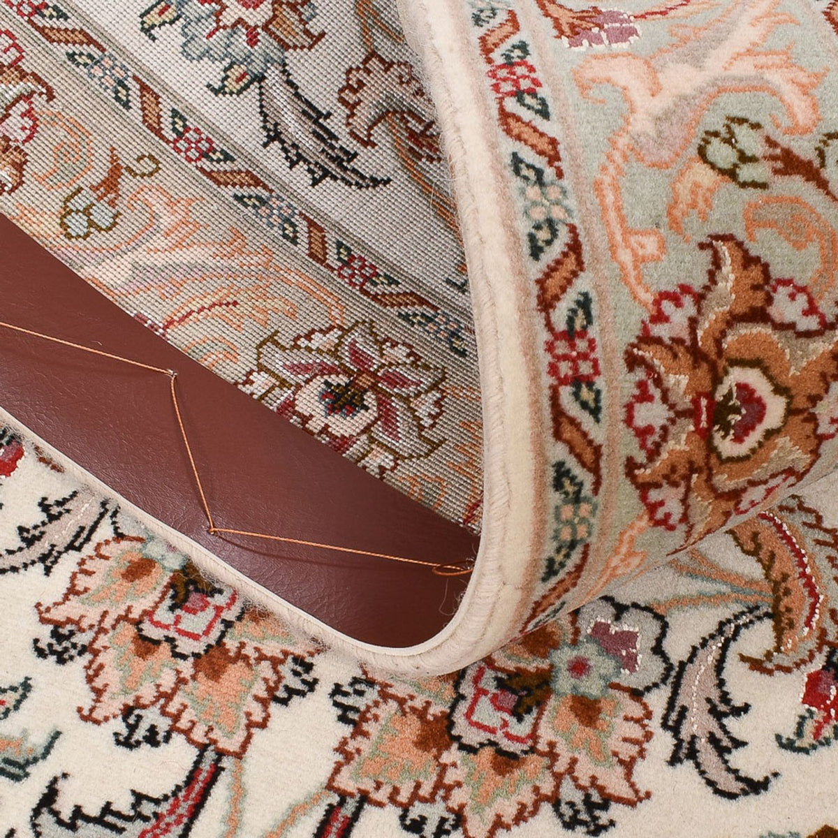 Løber Persisk tæppe - Tabriz - Premium - 315 x 77 cm - karamel