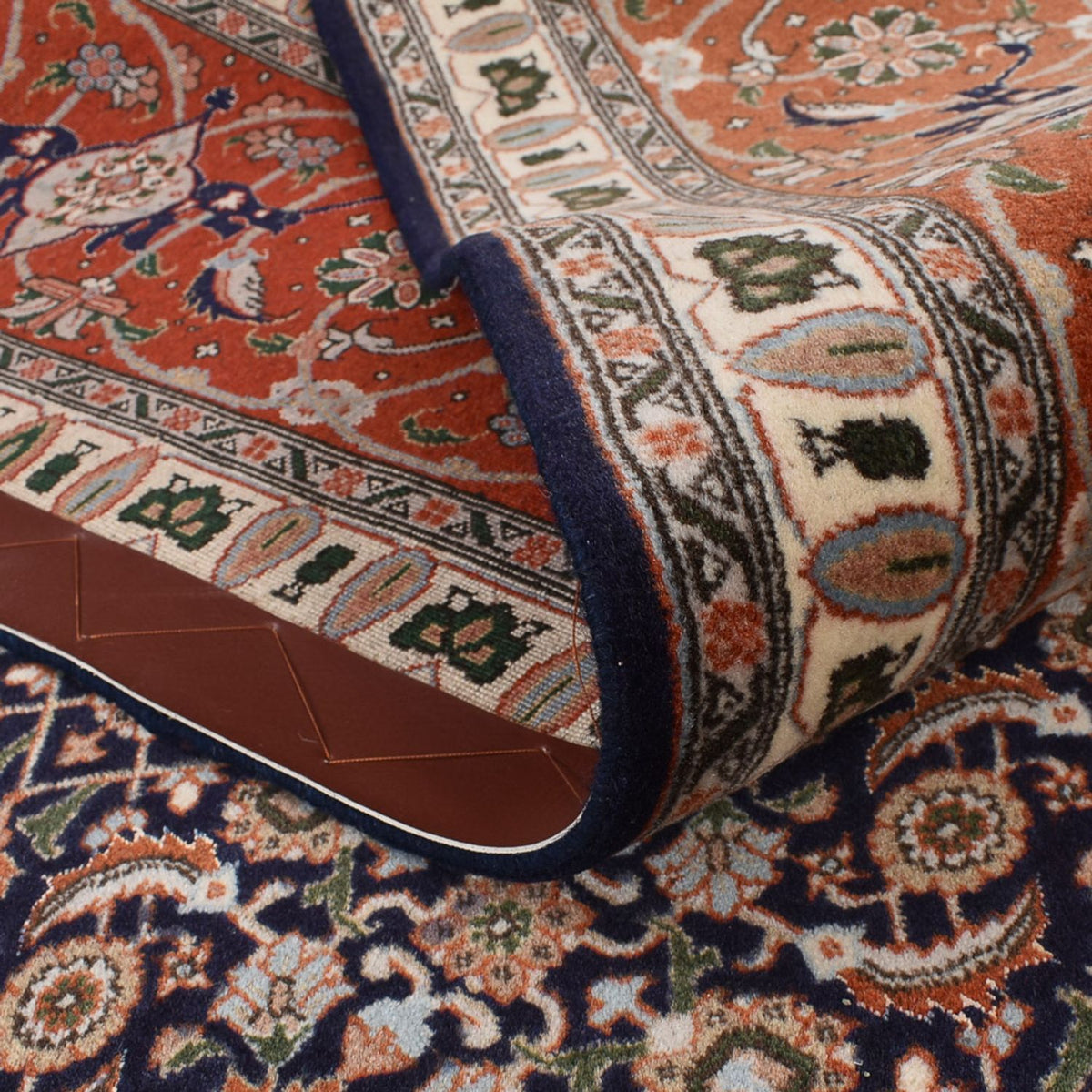 Persisk tæppe - Tabriz - Royal - 348 x 246 cm - rust