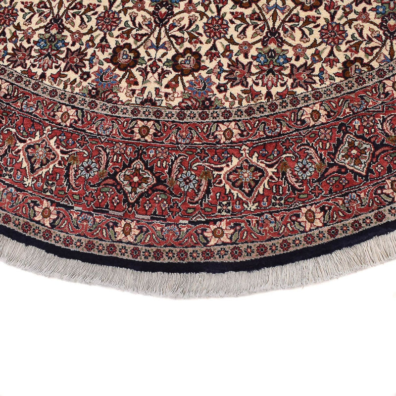 Persisk tæppe - Bijar rundt  - 250 x 250 cm - rust