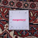 Persisk tæppe - Bijar rundt  - 250 x 250 cm - rust