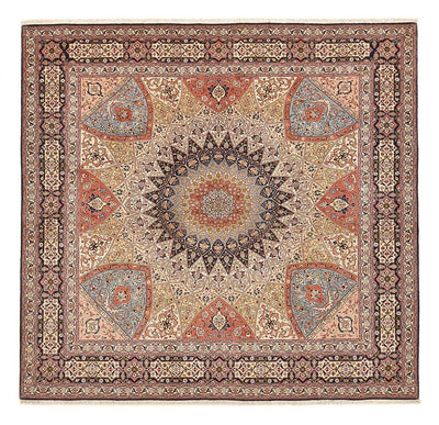 Tabriz - 50 Raj Tæppe 248x254cm - Persisk tæppe