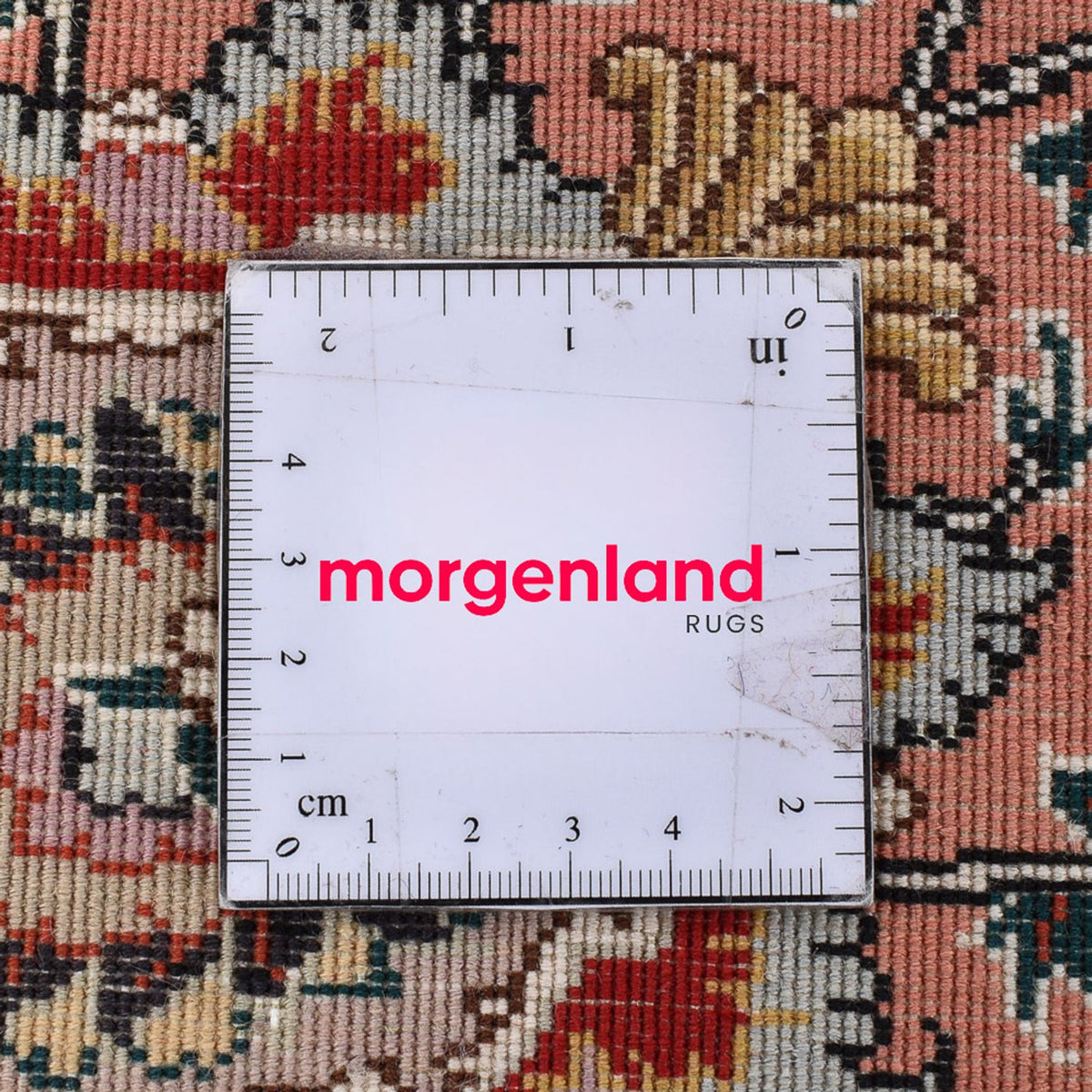 Persisk tæppe - Tabriz - Royal - 352 x 253 cm - havblå