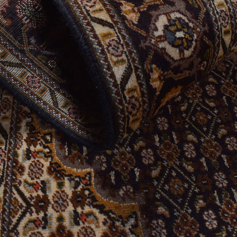 Persisk tæppe - Tabriz - Royal - 205 x 146 cm - mørkebrun