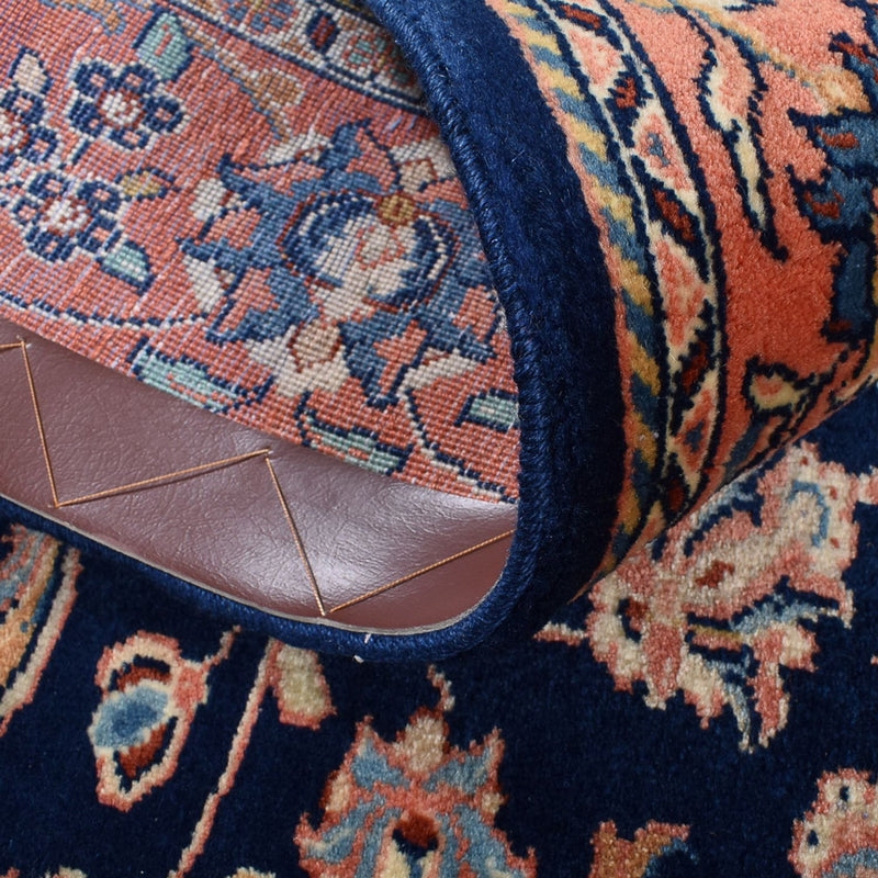 Persisk tæppe - Classic - 170 x 136 cm - mørkeblå