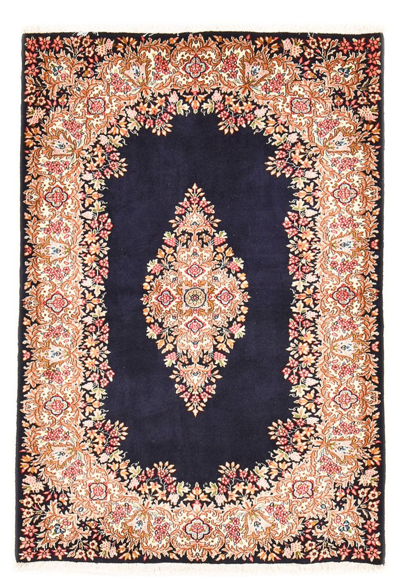 Persisk tæppe - Royal - 158 x 115 cm - mørkeblå