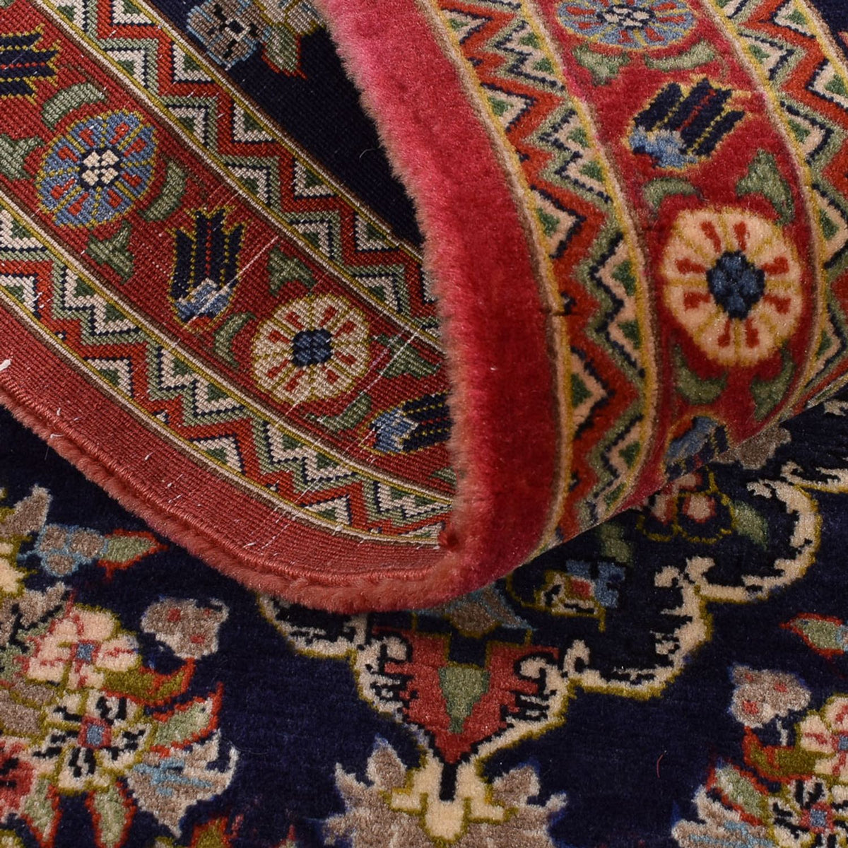 Løber Persisk tæppe - Ghom - Royal - 223 x 69 cm - flerfarvet