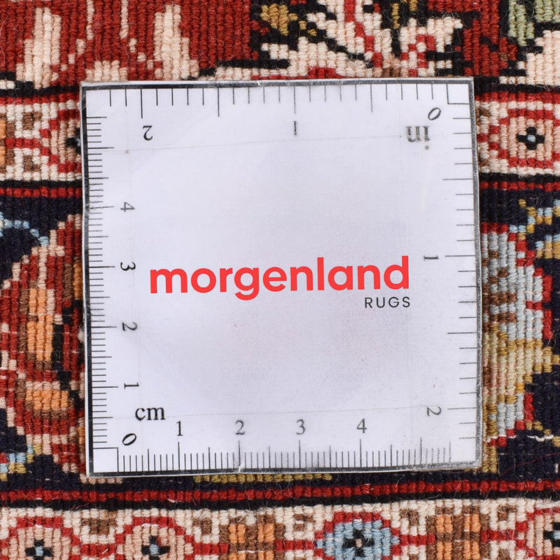 Løber Persisk tæppe - Ghom - Royal - 297 x 63 cm - lysrød