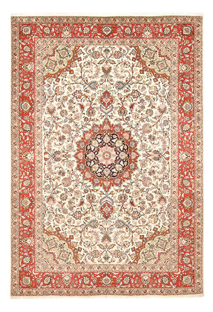 Persisk tæppe - Tabriz - Royal - 305 x 203 cm - beige