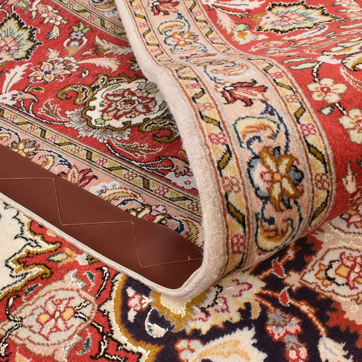 Persisk tæppe - Tabriz - Royal - 305 x 203 cm - beige